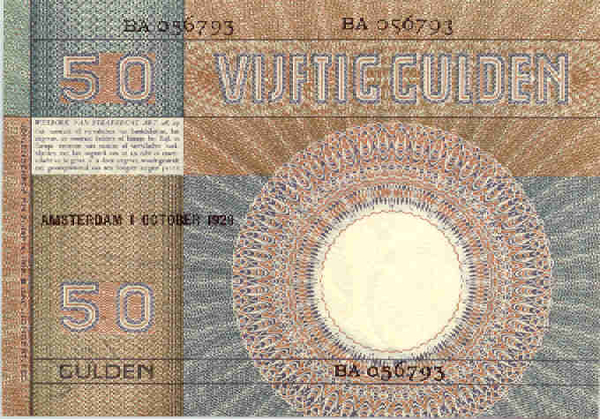 50 Gulden b