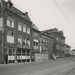 Zieken nrs 35 en hoger, gezien naar het Spui.1950