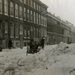 Sneeuw in de Van Limburg Stirumstraat.ca 1942