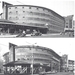 1930 geopende parkeergarage met 4 verdiepingen in de Torenstraat