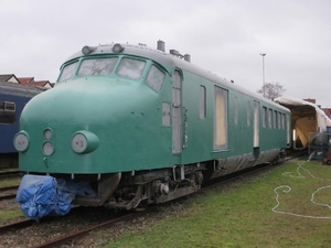 de BDk 766 even buiten de tent geplaatst.