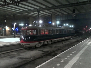 Kameel op spoor 4 station Eindhoven