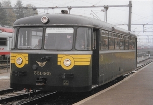 Luxemburgse trein nr. 551.669. Foto van 12 oktober 2008 te Pétan