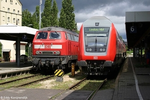 DB 218 239, Lindau Hbf, 10-07-2004.