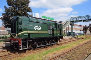 NS 660 met afneembaar tijdperk IV attribuut 😎, bij de Museum B