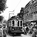 Leiden, Prinsessekade, locale tram A514 naar de Hoge Rijndijk