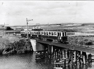 Trambrug Rijnsburg .