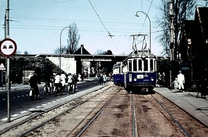 Voorburg, halte viaduct, B520+A404 op de lijn Den Haag-Leiden