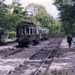 Blauwe tram op het traject Scheveningse bosjes (opgeheven 31 augu