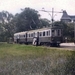 Blauwe tram op het traject Scheveningse bosjes (opgeheven 31 augu