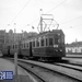 Het CBS-stel A201 met B202 in de eindlus te Scheveningen tramstat