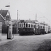 Tram naar Noordwijk, bijna op de Oegstgeesterweg in Rijnsburg.