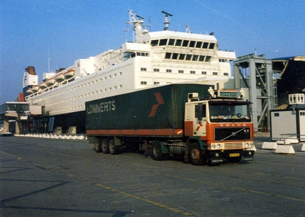 Bij de boot in travemunde