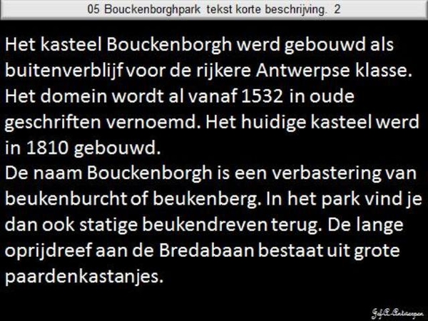 Antwerpen, Bouckenborghpark,