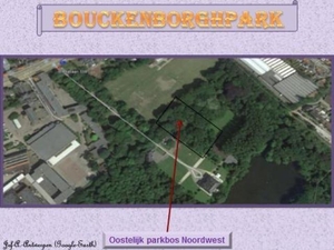 Luchtfoto Google-Earth. Bouckenborghpark.