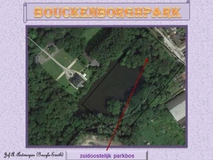 Luchtfoto Google-Earth. Bouckenborghpark.