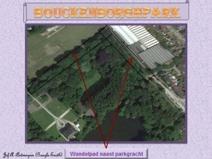 Luchtfoto Google-Earth. Bouckenborghpark.