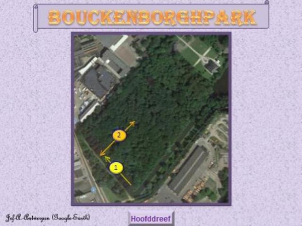 Luchtfoto Google-Earth. Bouckenborghpark.