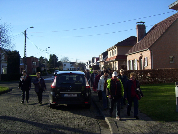 Wandeling langs Akelei - 25 januari 2016