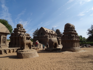 1BF Mahabalipuram, Five Rathas _DSC00114