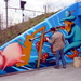 Streetart-Spoorweg-Fietsviadukt-Roeselare-