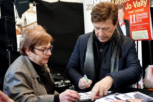 Jo Vally op de Roeselaarsemarkt-6-12-2016