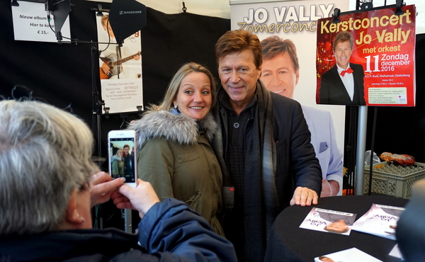 Jo Vally op de Roeselaarsemarkt-6-12-2016