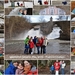 Collage aan waterval van Coo....!