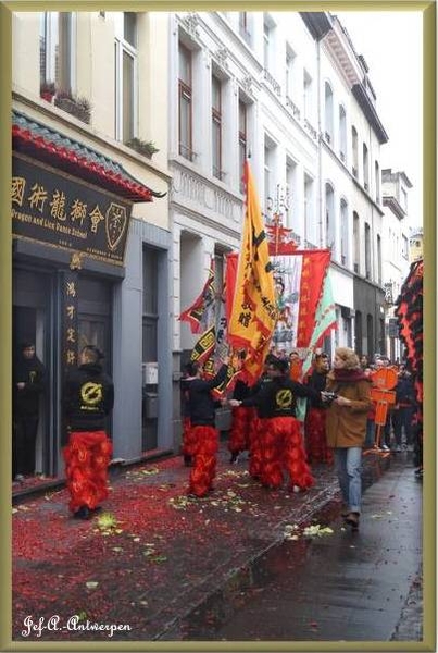 Antwerpen, Chinees Nieuwjaar, Van Wesenbelestraat