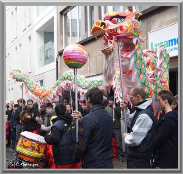 Antwerpen, Chinees Nieuwjaar, Van Wesenbelestraat