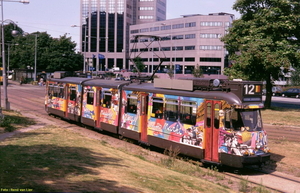 Albert Cuypmarkt, GVB 652, Lijn 12, Julianaplein,