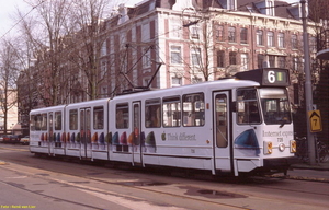 Apple i-Mac internet, GVB 735, Lijn 6, Plantage Parklaan,