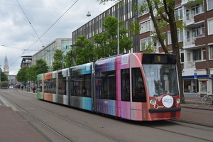 Artis (uitvoering 2), GVB 2087, Lijn 9, Muiderstraat,