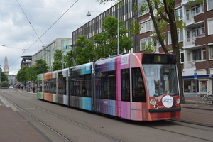 Artis (uitvoering 2), GVB 2087, Lijn 9, Muiderstraat,