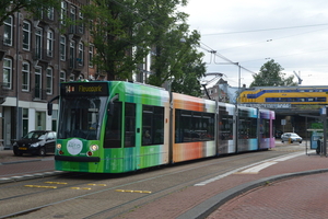 Artis (uitvoering 2), GVB 2087, Lijn 14, Borneostraat,