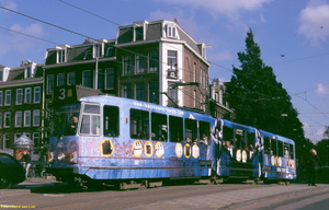 Backbone bags, GVB 774, Lijn 3, Ceintuurbaan, 12 oktober 2000.