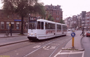 Benneton(uitvoering 4), GVB 725, Admiraal de Ruyterweg,