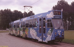 Brits Verkeersburo, GVB 804, Lijn 11, standplaats Slotermeer,