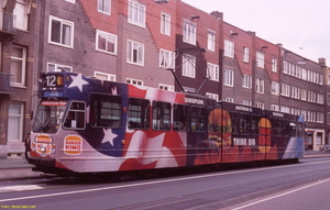 Burger King, GVB 805, Lijn 14, Admiraal de Ruyterweg,