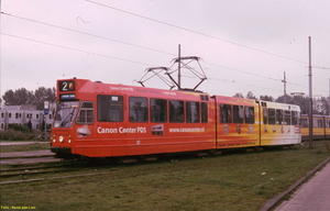 Canon, GVB 805, Lijn 2, standplaats Nieuw-Sloten,