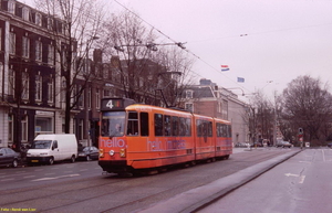 Chello(uitvoering 2), GVB 748, Lijn 4, Westeinde,