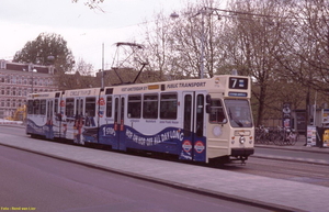 Circle-Tramlijn 20  Canal Bus, GVB 814, Lijn 7, Elandsgracht,
