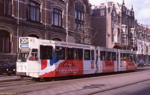 Clarks Fashion, GVB 784, Lijn 20, Paulus Potterstraat