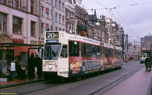 Hard Rock Caf (uitvoering 4), GVB 790, Lijn 20, Rokin,