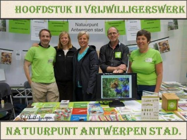 Antwerpen, Jef-A., Natuurpunt Antwerpen Stad, Vrijwilligerswerk