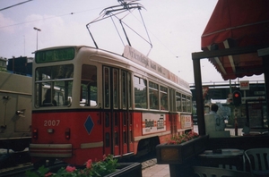 2007 13 juni 1992 aan een van de pleinen in Antwerpen, waar de PC