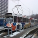 De Appel-tram 3070 op lijn 2 aan het eindpunt Kraayenstein. 27-12