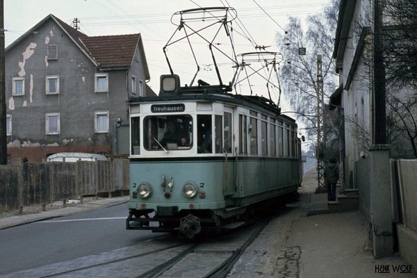Esslingen Het bedrijf werd na 52 dienstjaren opgeheven op 28 febr