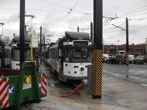 Het einde van de Gentse PCC's is nabij. In remise Gentbrugge staa
