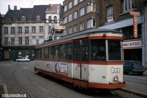 Ook in Lille was het toen nog leuk omdat de stadstram nog gewoon 